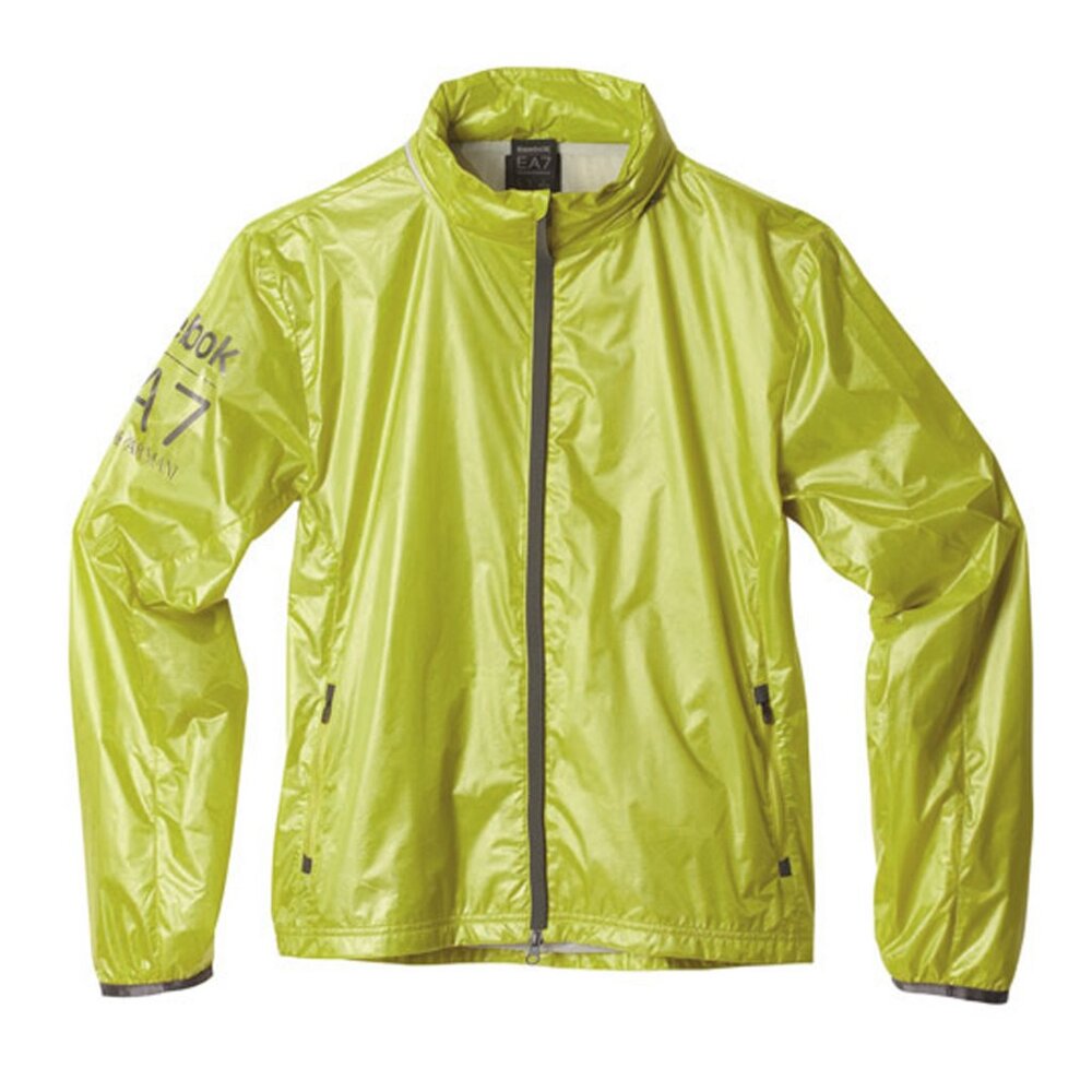 NEW Rare Giorgio Armani Emporio Armani x Reebok EA7 Windbreaker Jacket! M Green